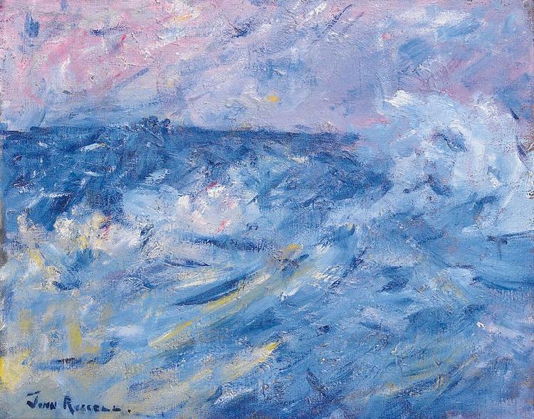 John Peter Russell Stormy Sky and Sea oil painting picture